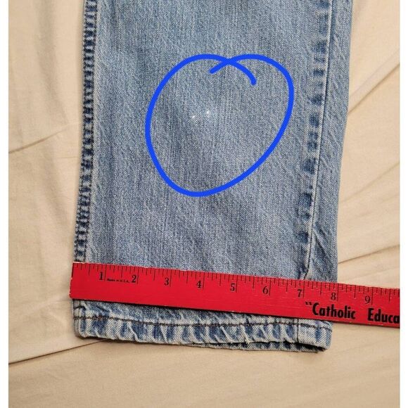 Harley-Davidson Light Blue Straight Men Jeans - Picture 10 of 15